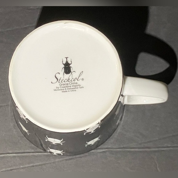 Stechcol Gracie Bone China Mug Beetle Bug Insect Entomology *Beetlejuice Lovers* - Picture 7 of 8